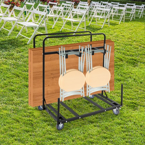 Carrello tavolo sedia - tavolo, e