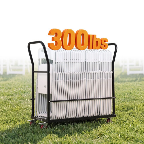 Carrello portasedie pieghevoli - portasedie,